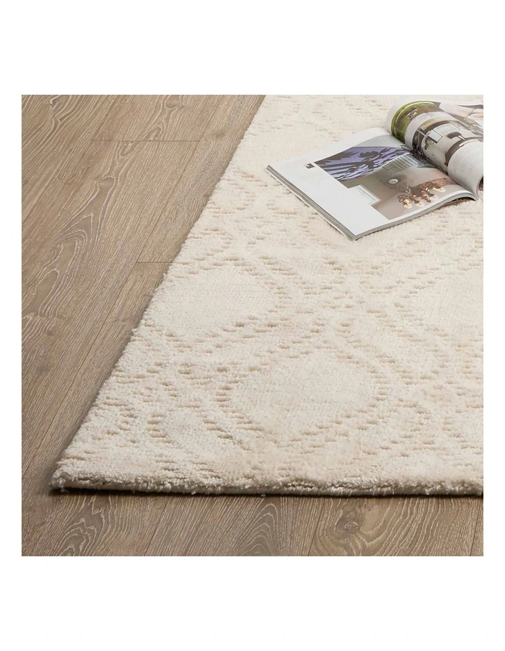 Capital Made Brighton Pearl Natural Polyester 190x280cm image 3