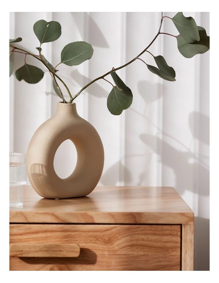 Bailey Bedside Table 51x38x55cm in Natural image 5