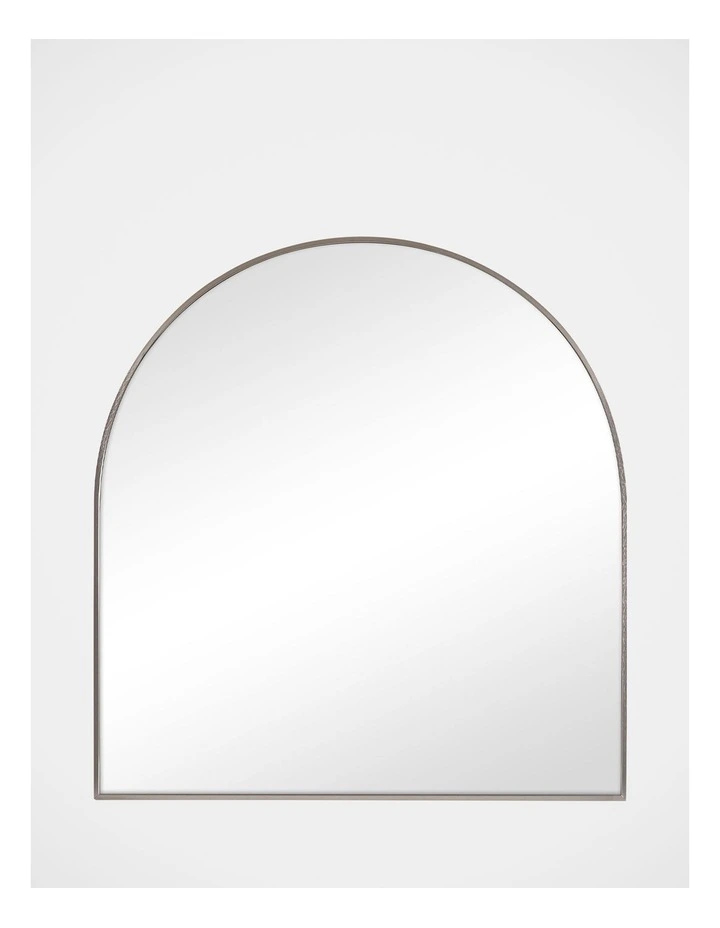 Naomi 85cm Large Arch Mirror in Gunmetal image 1