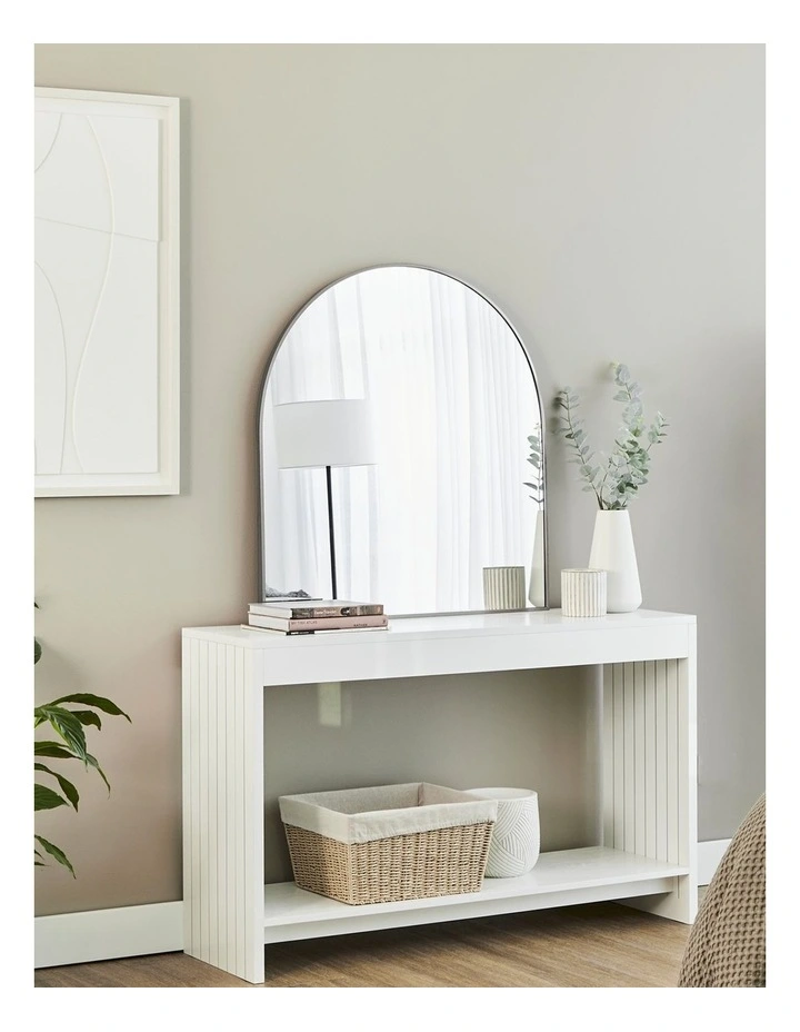 Naomi 85cm Large Arch Mirror in Gunmetal image 6