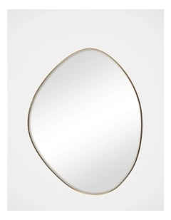Kai Pebble Mirror 90cm in Gold