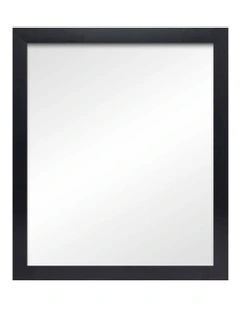 Australian Made Timber Framed Elegant Table Mirror 25x30cm in Black