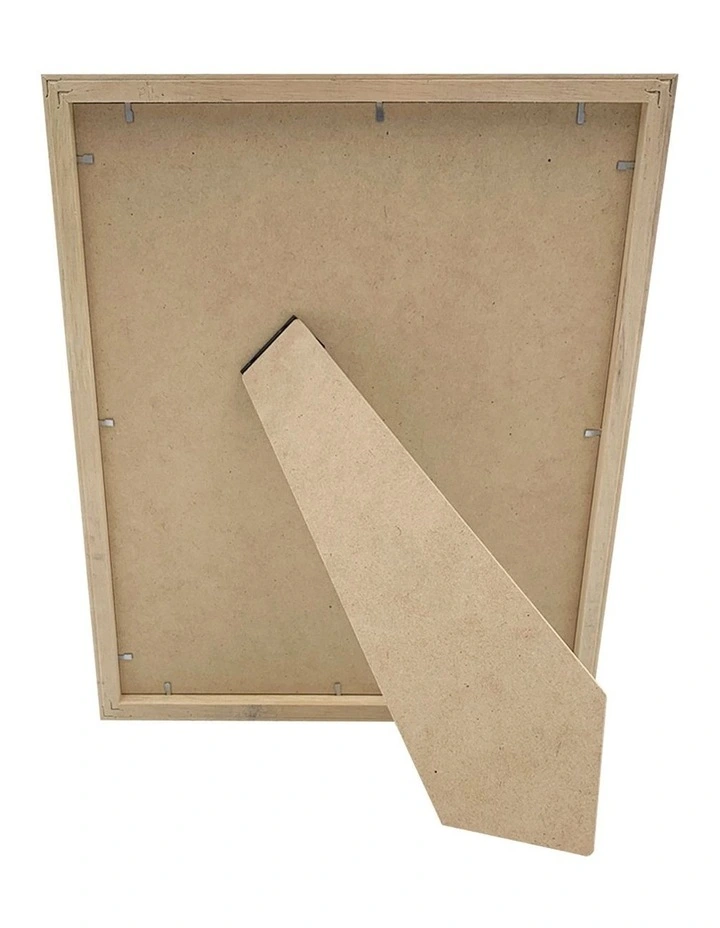 Timber Framed Elegant Table Mirror 25x30cm in Natural Oak image 6