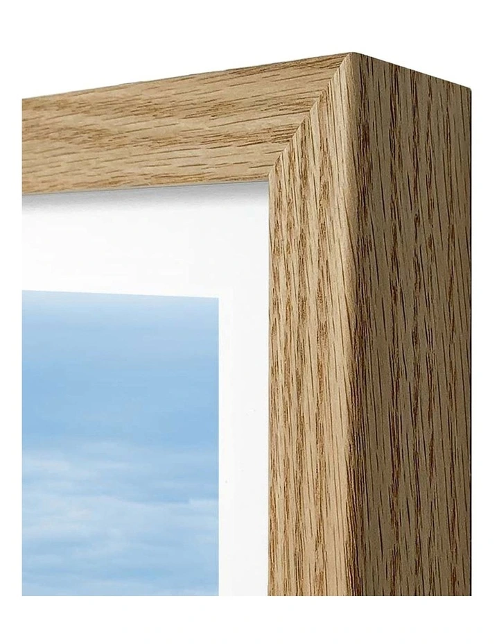 Australian Made Ocean View Art Print A0 Frame in Natural Frame image 3