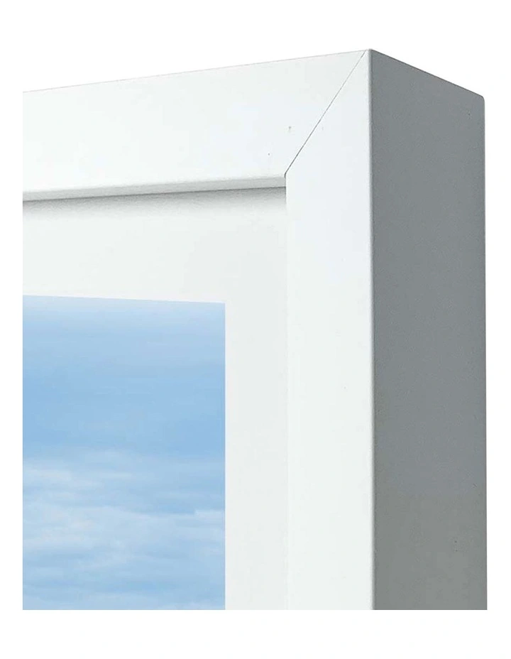 Australian Made Ocean View Art Print A0 Frame in White Frame image 3