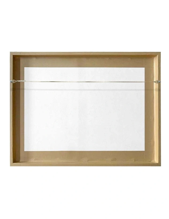 Australian Made Ocean View Art Print A0 Frame in White Frame image 4
