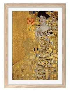Adele Bloch Baur Print in Natural Oak