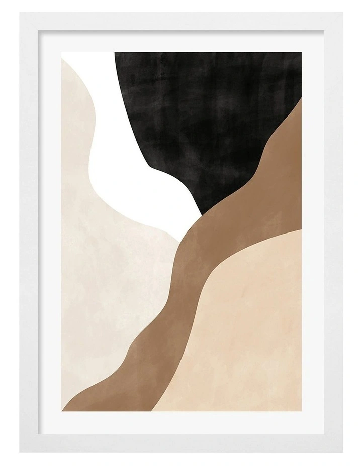 Australian Made Wall Art Print Frame in White image 1