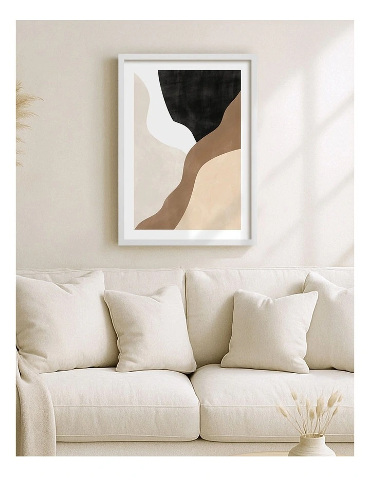Australian Made Wall Art Print Frame in White image 2