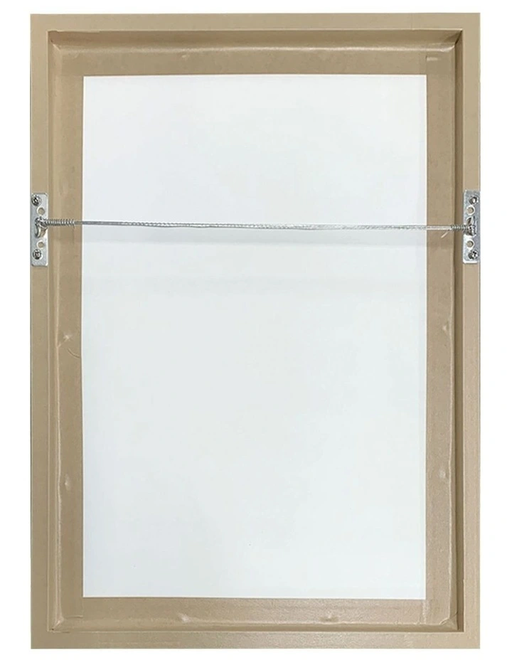 Australian Made Flaky French Delight Print Wall Art Frame in Natural Oak image 4