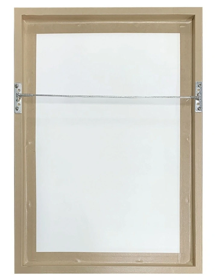 Australian Made Floral Frida Framed Print in Natural Oak image 4