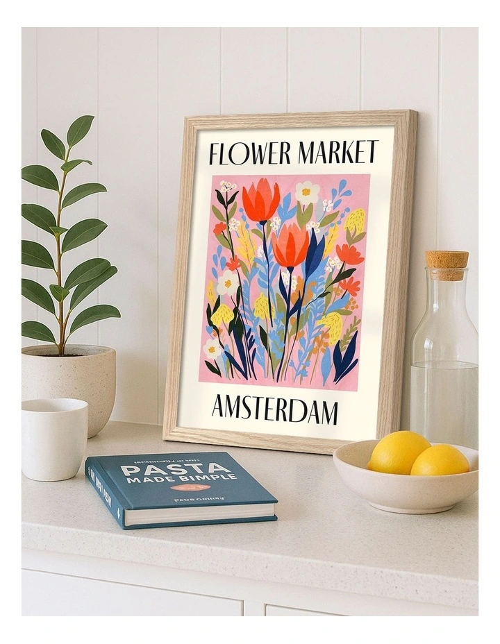 Australian Made Flower Market Amsterdam in Natural Oak image 2