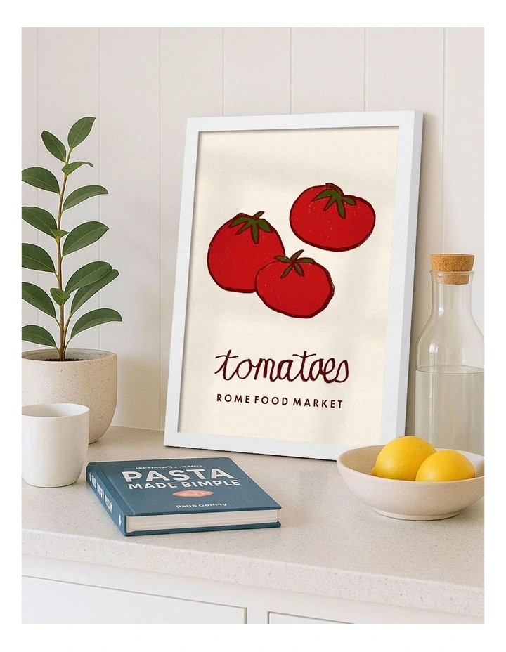 Australian Made Food Market Tomatoes Rome in White image 2