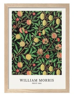 Australian Made Fruit Pattern Print in Natural Oak