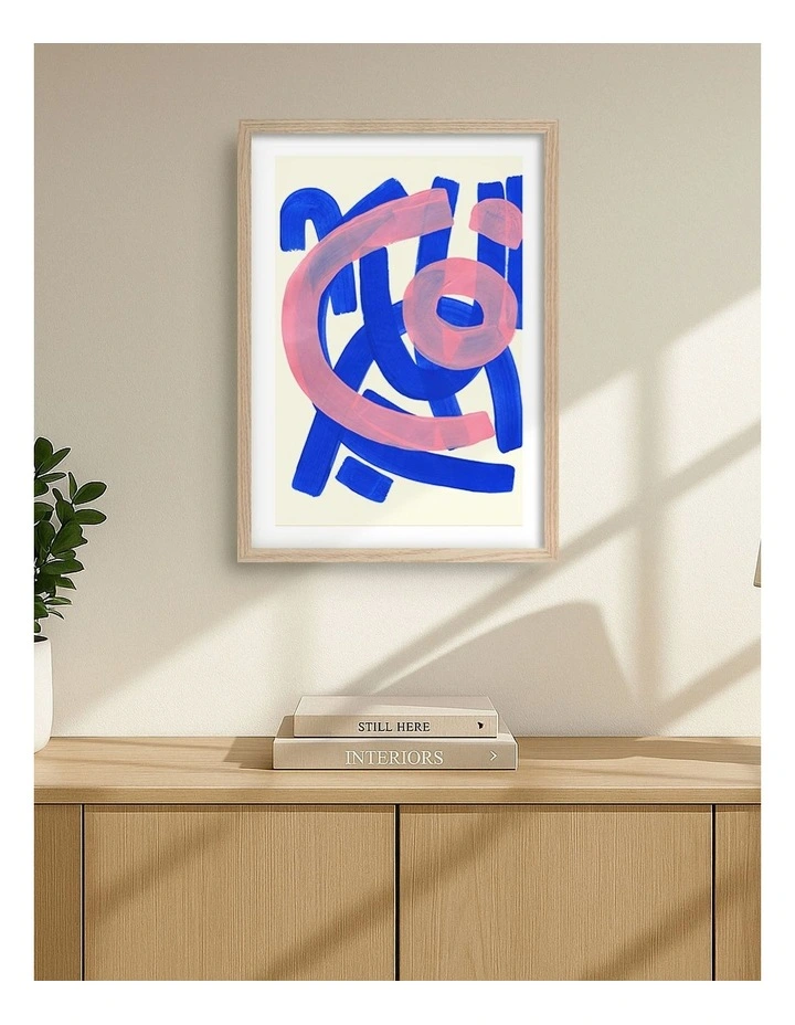 Australian Made Funky Beat Print in Natural Oak image 2