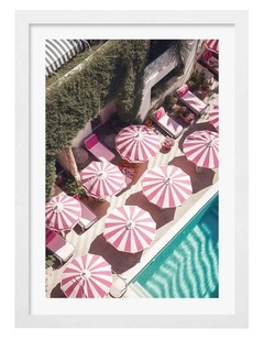 Australian Made Glampool 3 Print in White