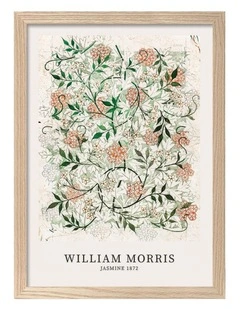 Australian Made Jasmine Pattern Print in Natural Oak