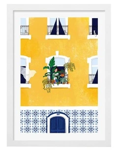 Australian Made Lisbon Print Frame in White