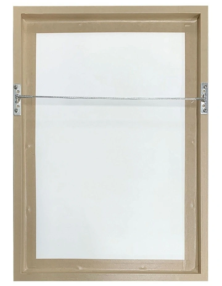 Australian Made Love Me Art Print Frame in White image 4