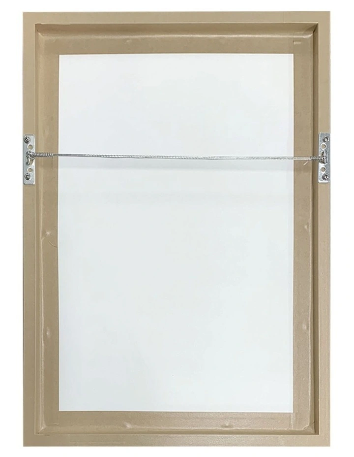 Australian Made Meadow Flowers Print Frame in White image 4