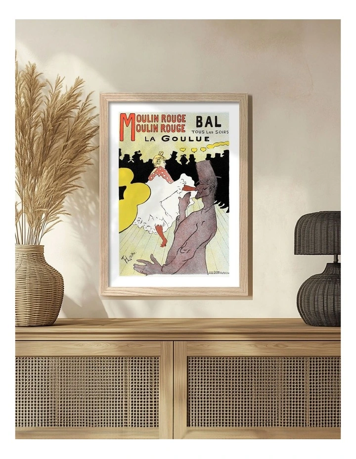 Moulin Rouge Print Frame in Natural Oak image 2