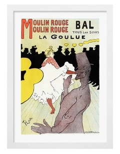 Moulin Rouge Print Frame in White