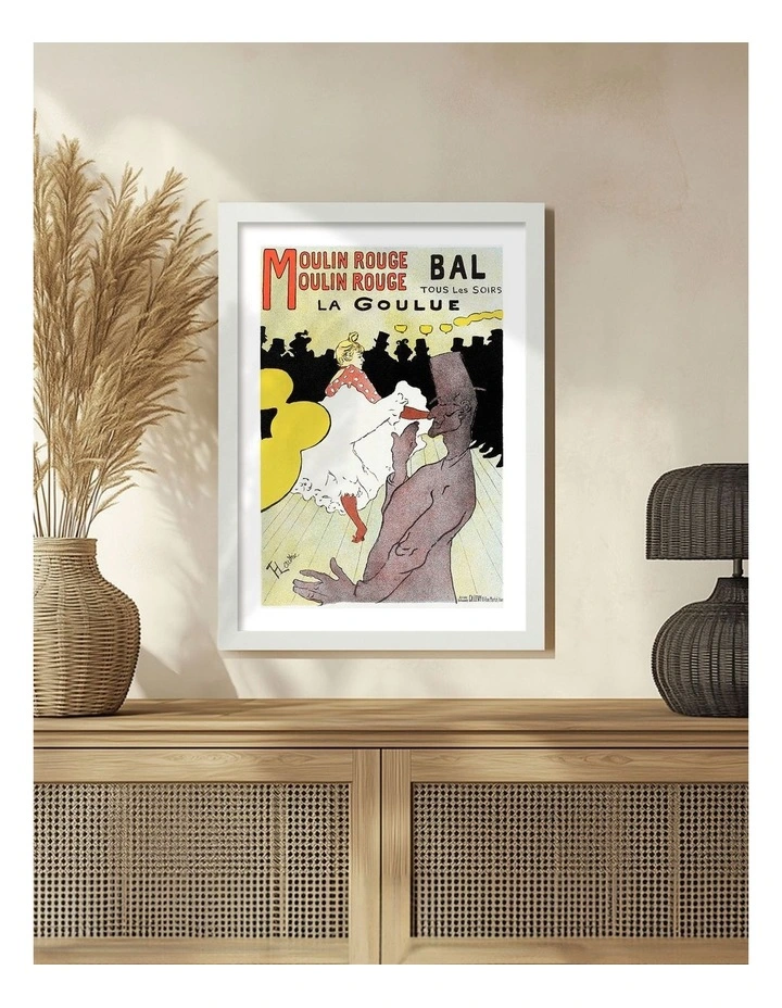 Moulin Rouge Print Frame in White image 2