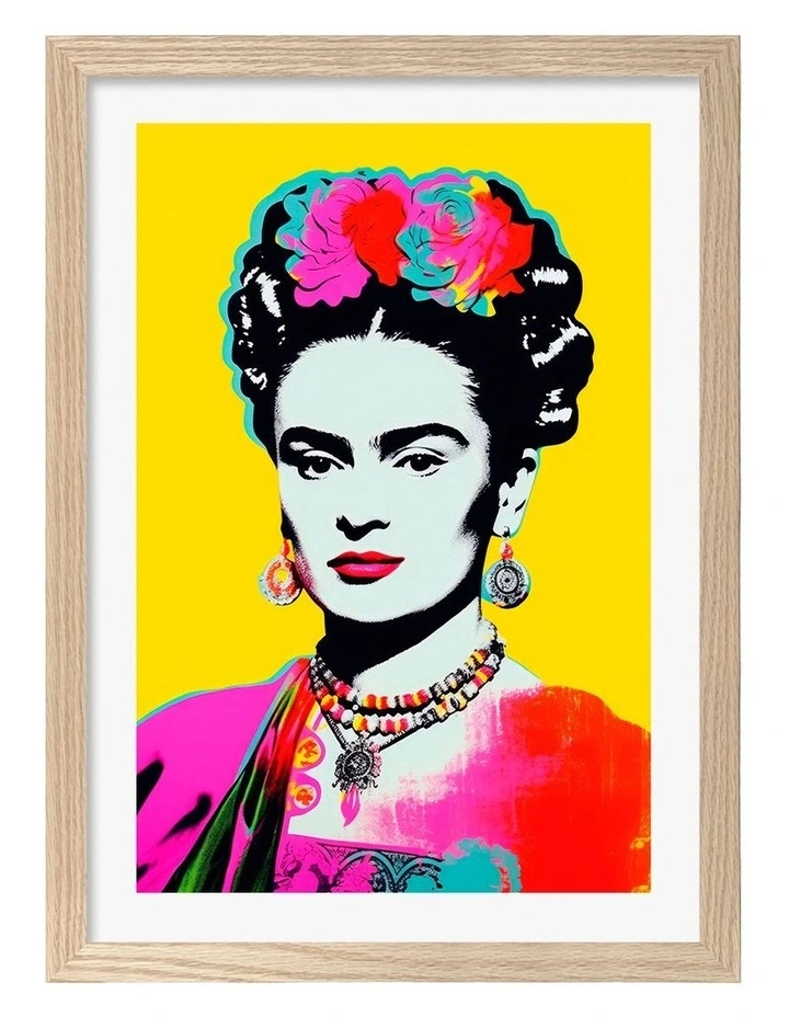 Oh Frids Print Frame in Natural Oak image 1