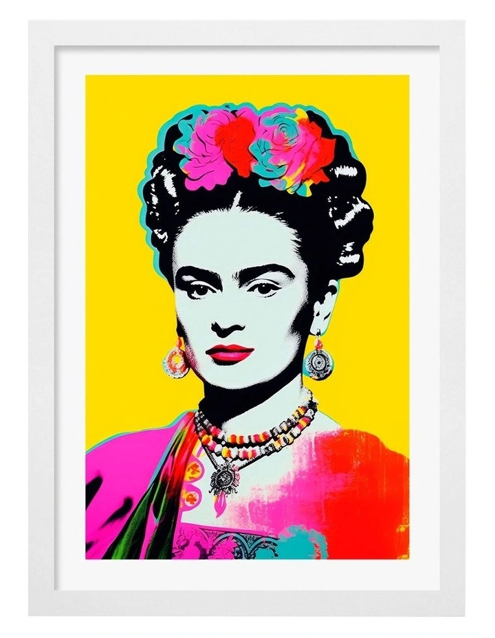 Oh Frids Print Frame in White image 1