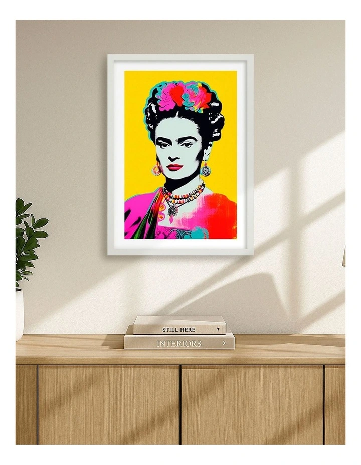 Oh Frids Print Frame in White image 2
