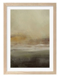 Sleepy Mist Print Frame in Natural Oak