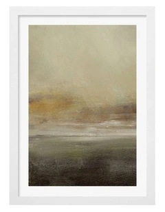 Sleepy Mist Print Frame in White