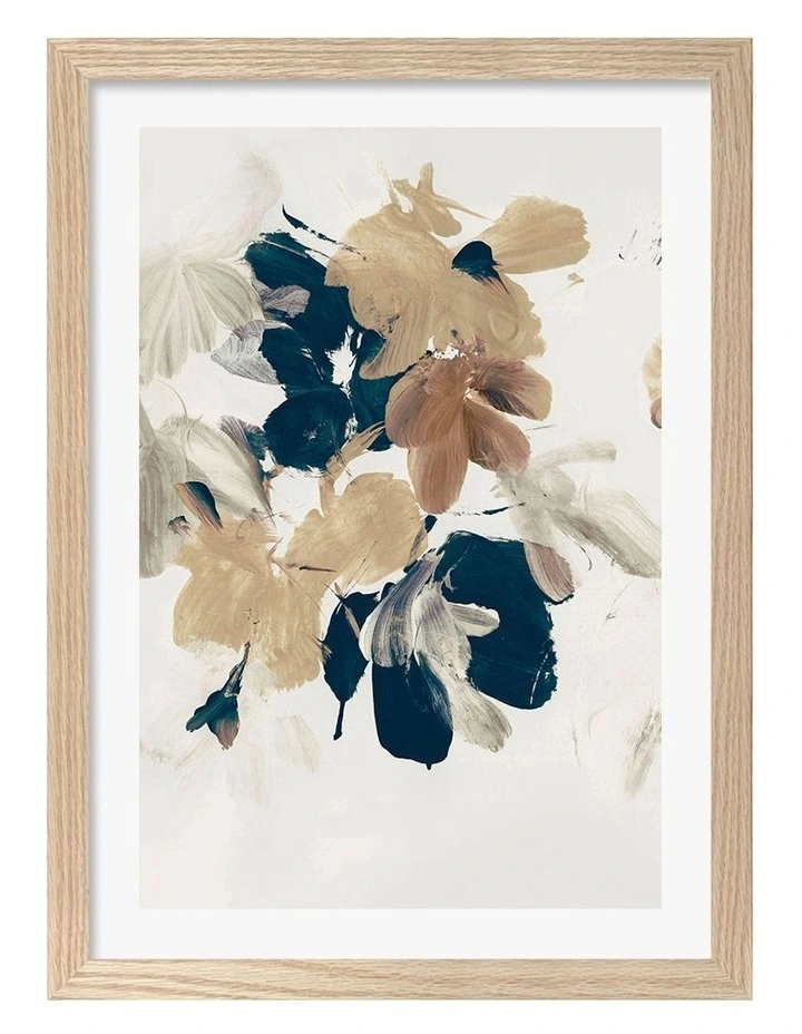 Summer View No 2 Framed Print in Natural Oak image 1