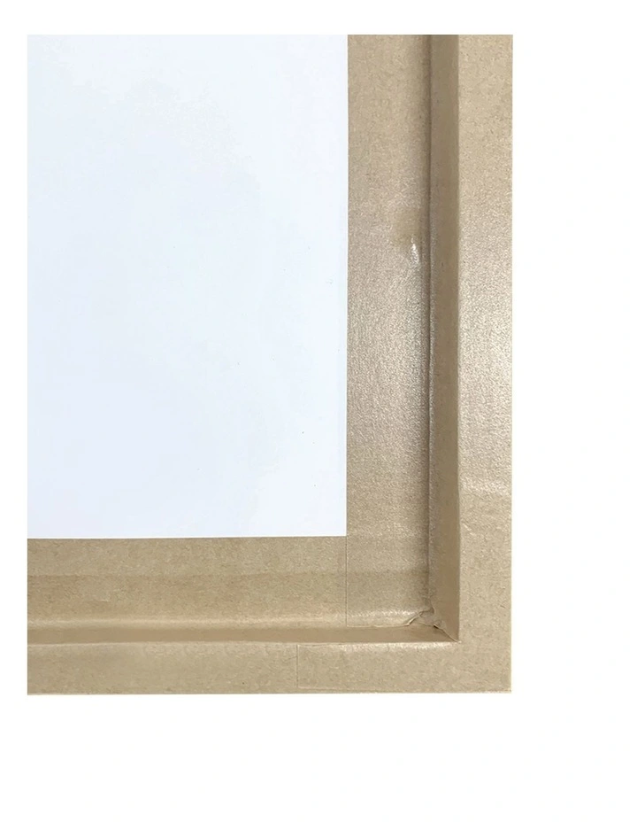 Sun Set No 2 Abstract Print Frame in Natural Oak image 6