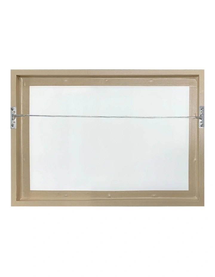 The South Abstract Print Frame in White image 4