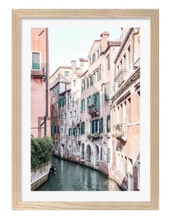 Venice Pastel Frame in Natural Oak