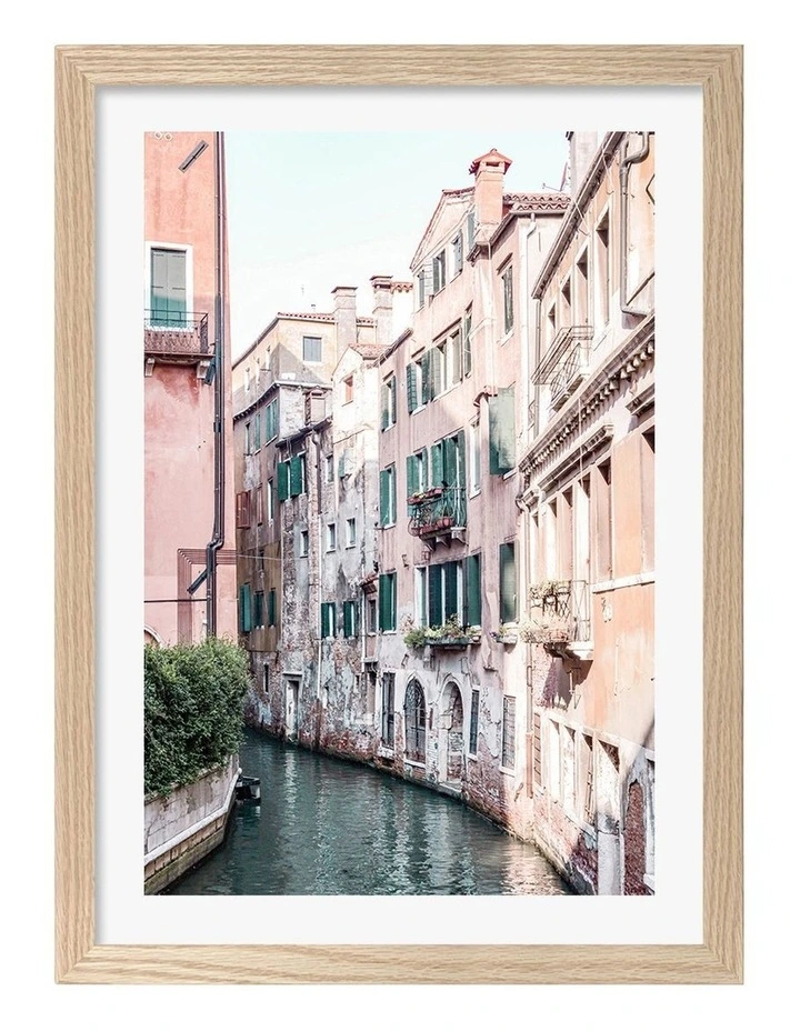 Venice Pastel Frame in Natural Oak image 1