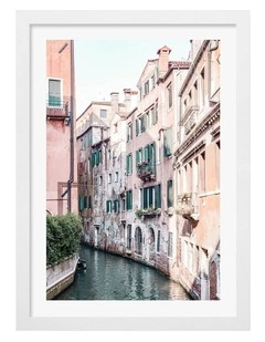 Venice Pastel Frame in White