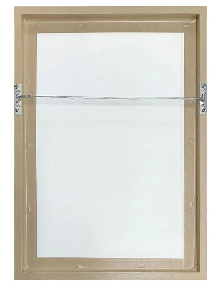 Vitruvian Man Print Frame in Natural Oak image 4