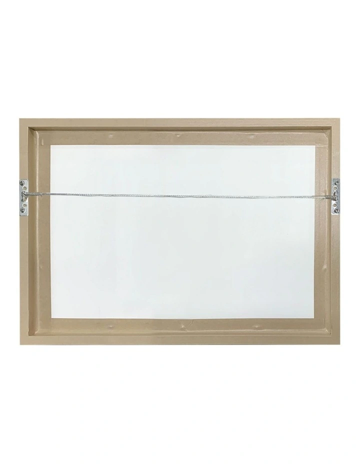 Water Abstract Print Frame in Natural Oak image 4