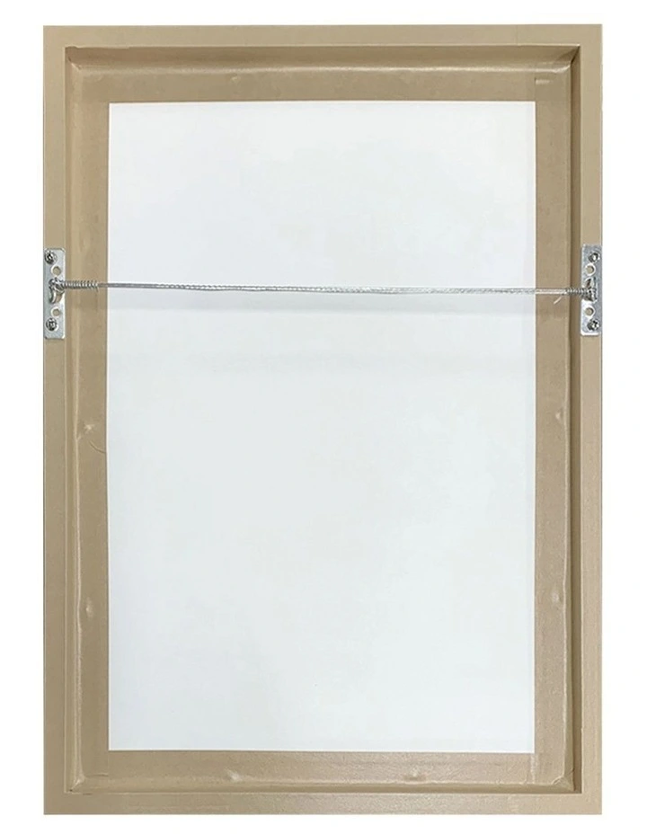 Stripes Printed Frame in Natural Oak image 4