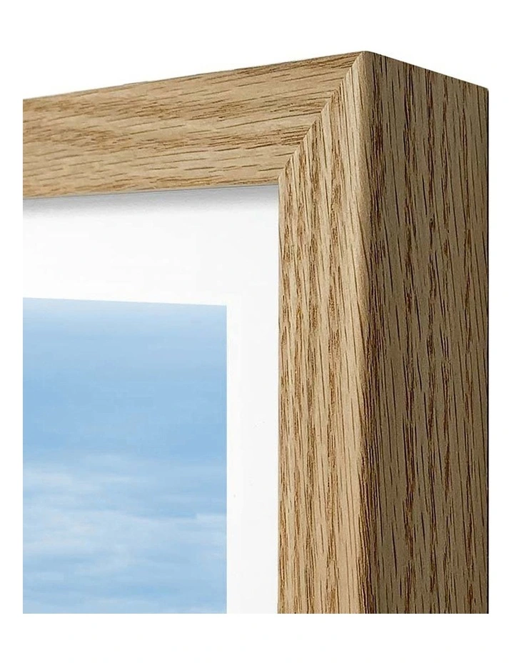 Oranges Print Frame in Natural Oak image 3