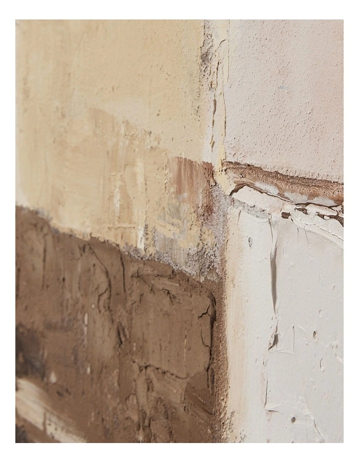 Square Canvas Artwork 90X90X4.5cm in Jarah Warm Neutral image 2