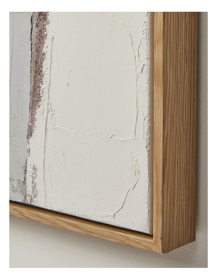 Square Canvas Artwork 90X90X4.5cm in Jarah Warm Neutral image 4