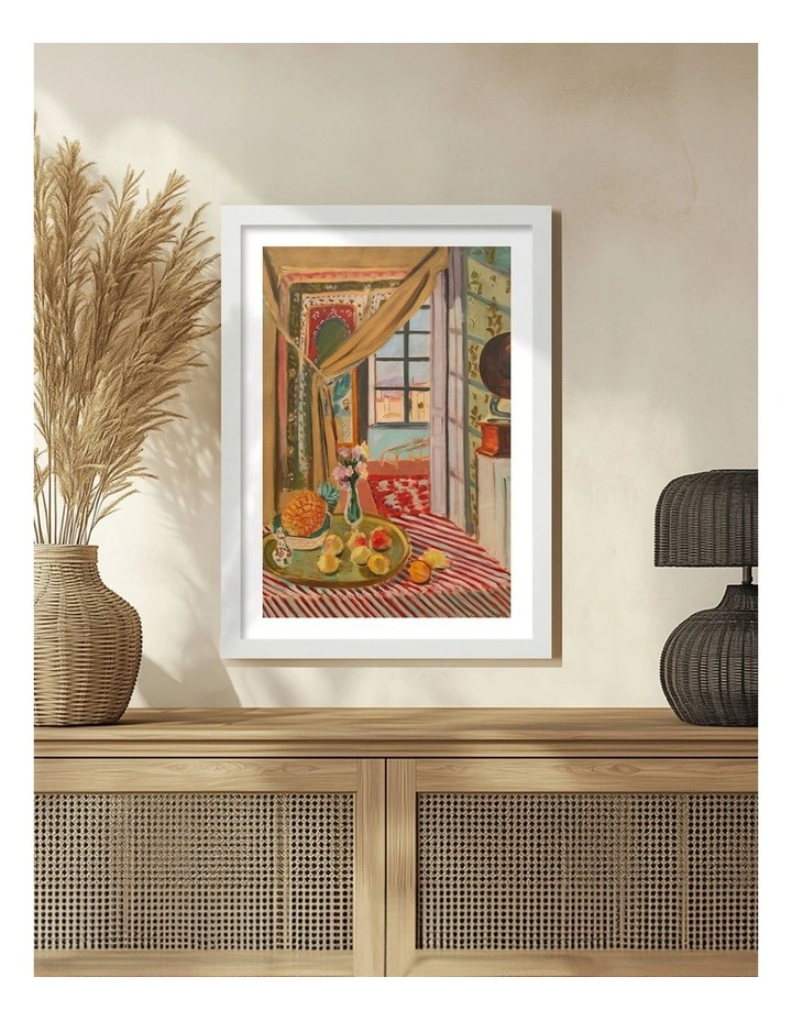 Australian Made Interior Phonograph Art Print in White Frame image 2