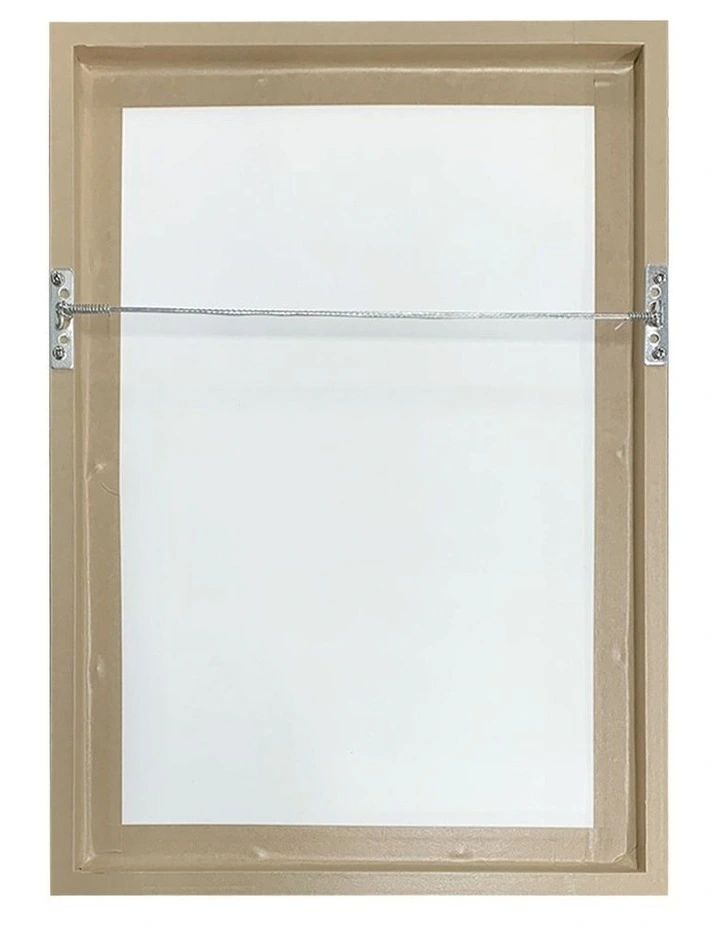 Australian Made Just Because Art Print Frame in White image 4