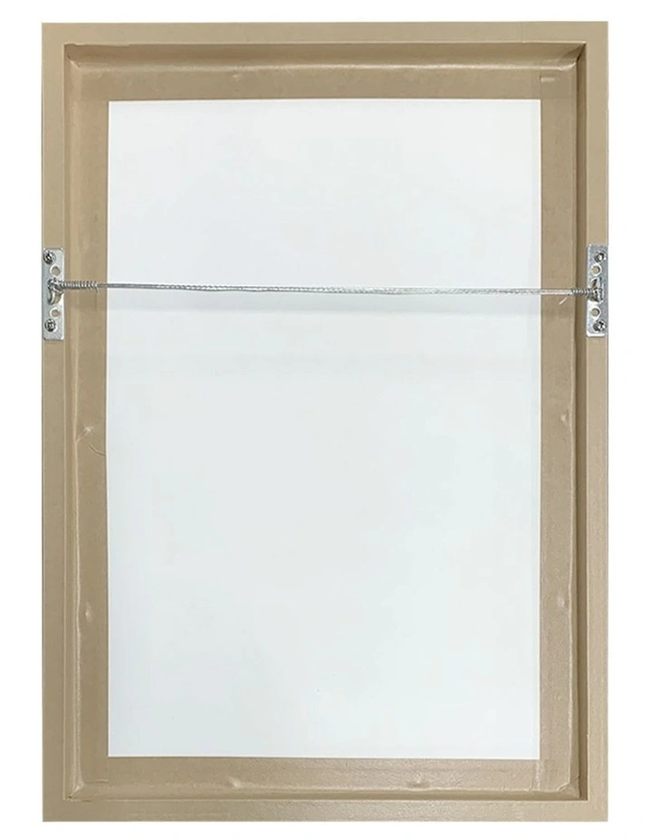 Australian Made Layers of Lasagna Art Print Frame in White image 4