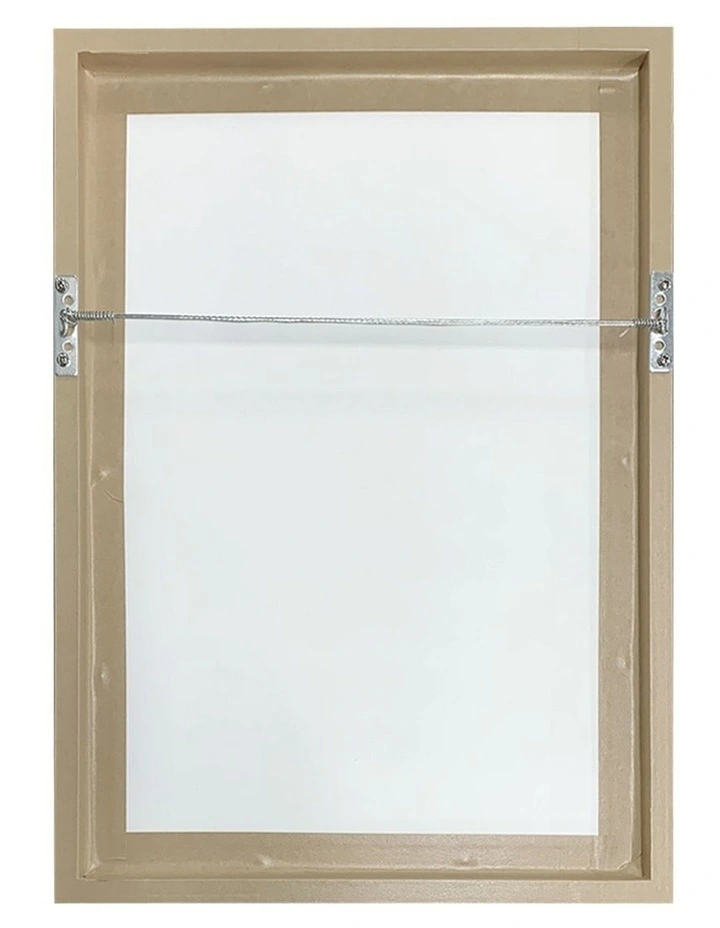 Australian Made Minimalist Horizon Art Print Frame in Natural image 4