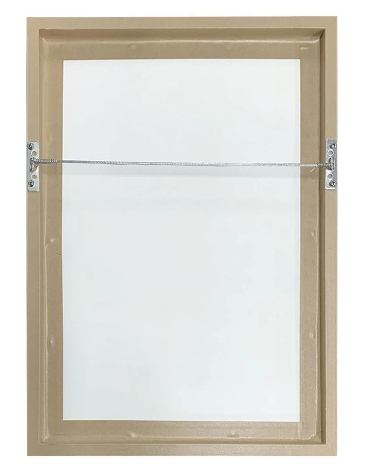 Made Organic Shapes Art Print Frame in Natural image 4