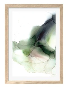 Made Pine II Art Print Frame in Natural